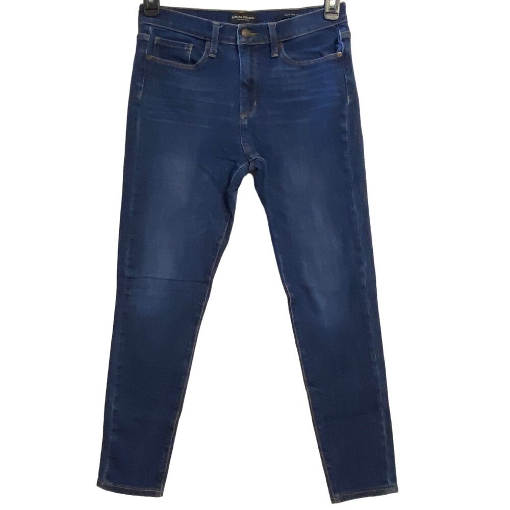 BANANA REPUBLIC HIGH RISE SKINNY JEANS SIZE‎ 28